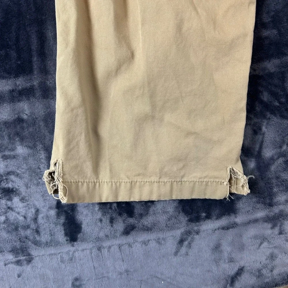 Carhartt‎ Canvas Work Pants Mens 40x32 Tan Relaxed Fit BN2291-M Rugged Flex